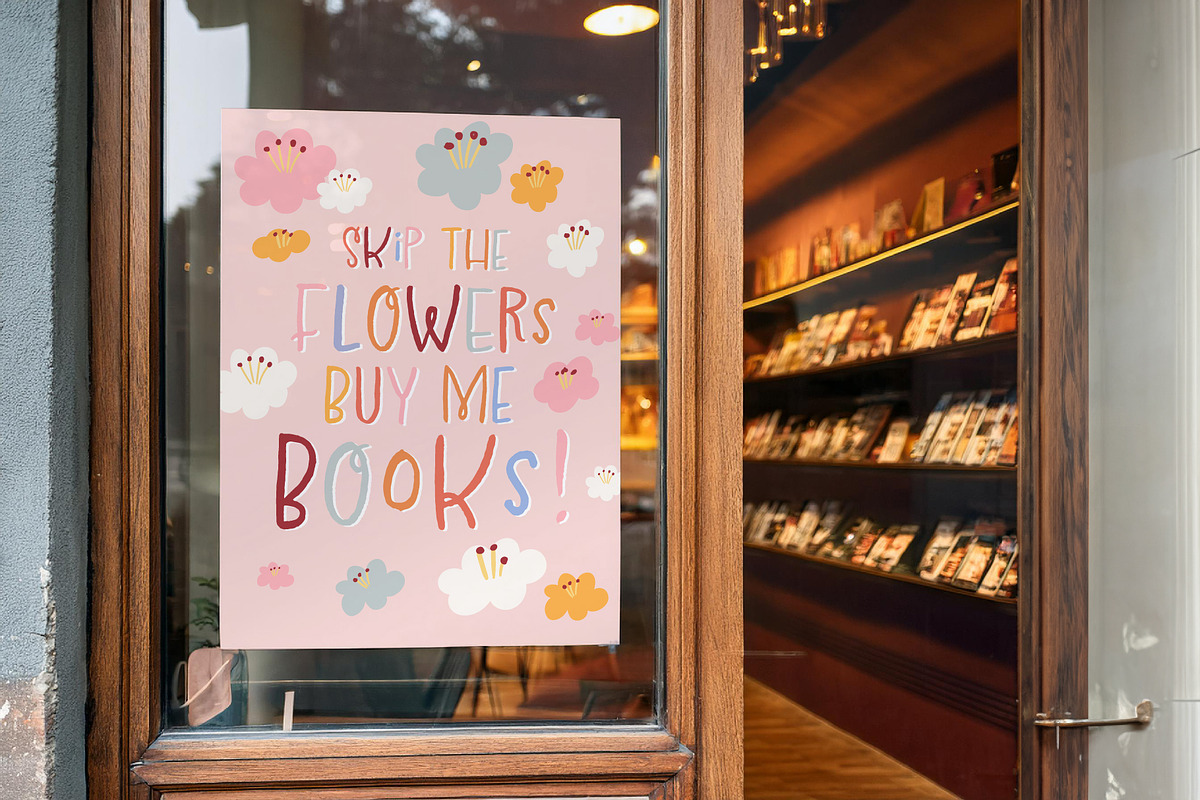 Book Lovers & Bookworms clipart, an Object Illustration by Ruslana Lubenets (Photo 2 of 15)