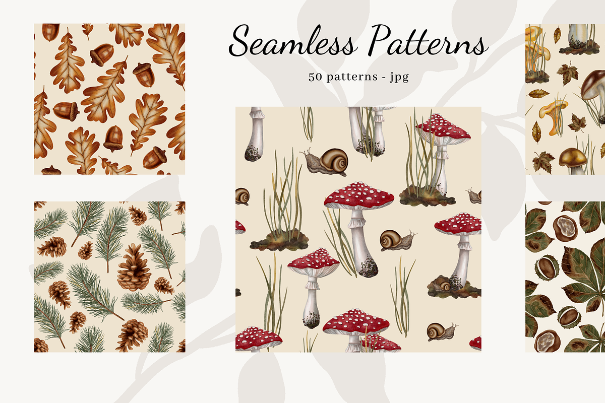 Autumn Vibe Watercolor Clipart Set, a Seasonal Illustration by Andre_Eva (Photo 5 of 10)