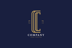 CC Letter Mark Logo
