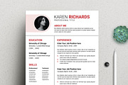 Simple Resume Template, a Resume Template by evgenystudio (Thumbnail 2 of 4)