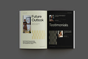 Black Beige Company Profile, a Brochure Template by Neermana (Thumbnail 8 of 11)