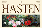 CS Hasten – Elegant Font, a Serif Font by Craft Supply Co. (Thumbnail 1 of 8)