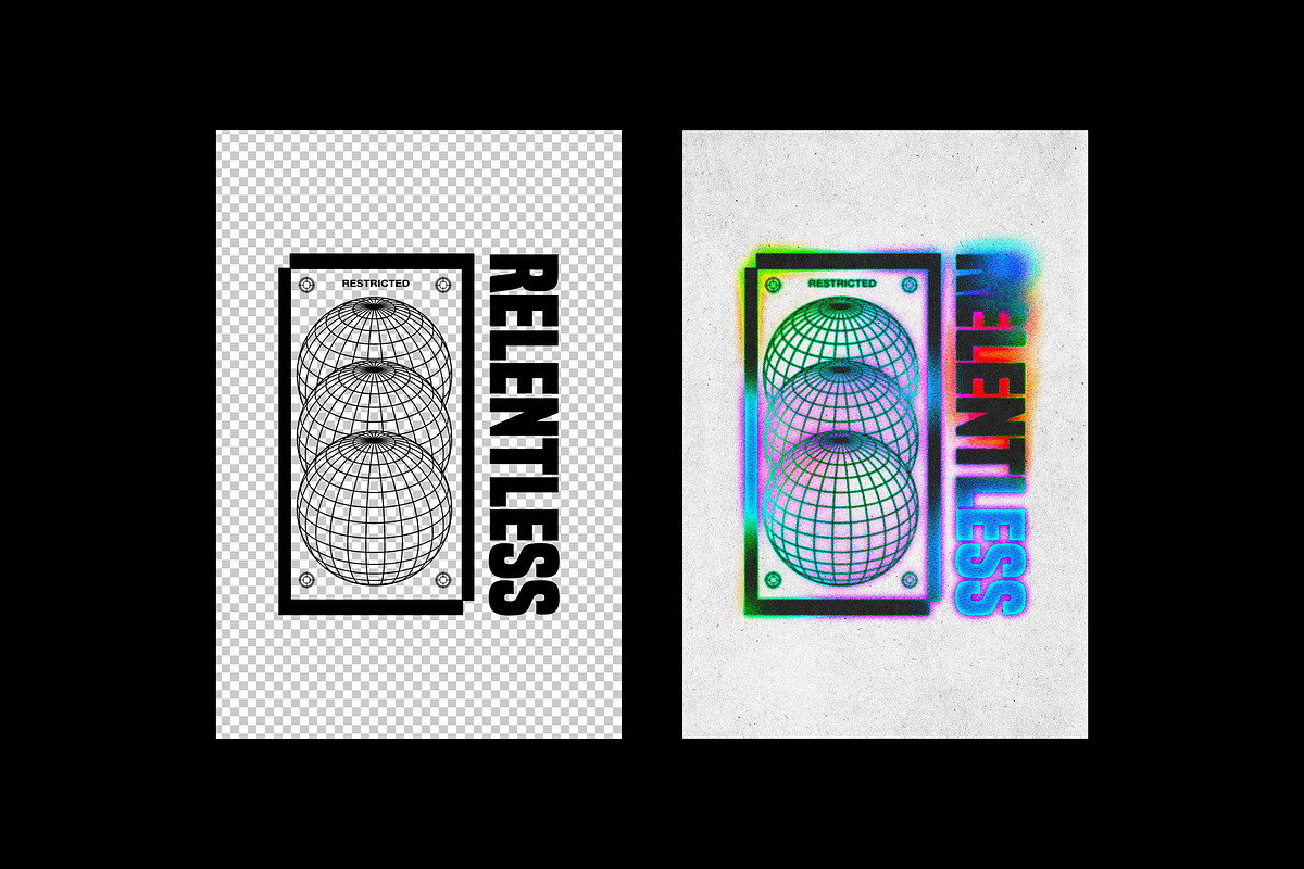 Color Blur Text & Logo Effect, a Layer Style Add-On by Design Squad (Photo 2 of 5)