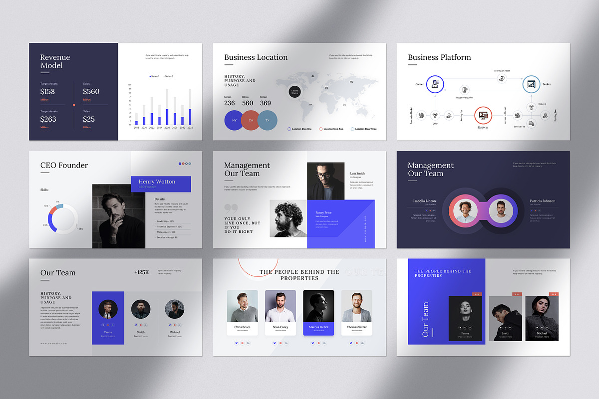 Business Pitch Deck Presentation, a Presentation Template by GoldenPixelStudio (Photo 18 of 29)
