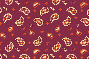 Western Seamless Attern Paper PNG