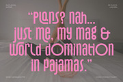 Sweet Lemonade Display Ligature Font, a Sans Serif Font by Cosmic Stories Foundry (Thumbnail 21 of 25)