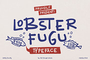 Lobster Fugu Font, a Handwritten Font by alit design (Thumbnail 1 of 15)