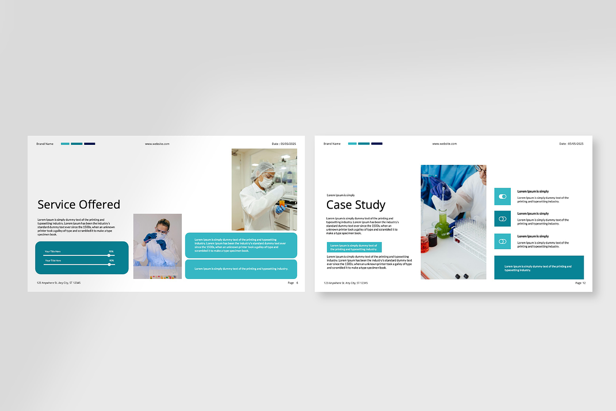 Scientific Presentation Template, a Presentation Template by Spesifikstd (Photo 2 of 11)