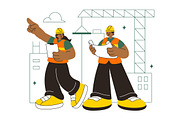 10 Construction Vector Illustration, a Work Illustration by denayunebgt (Thumbnail 4 of 4)