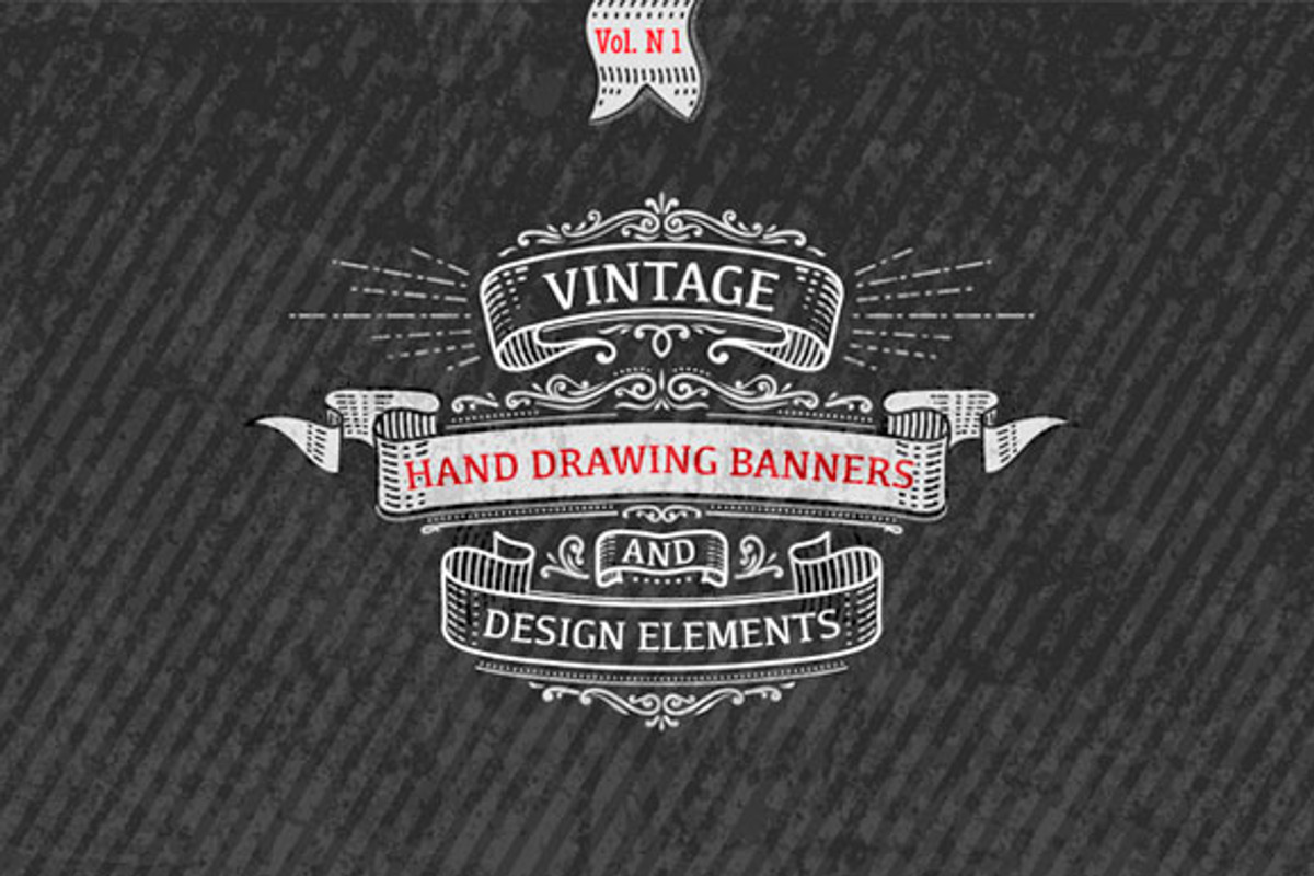 *SET* Banner&Design elements, a Decorative Illustration by ARSCOR (Photo 1 of 5)