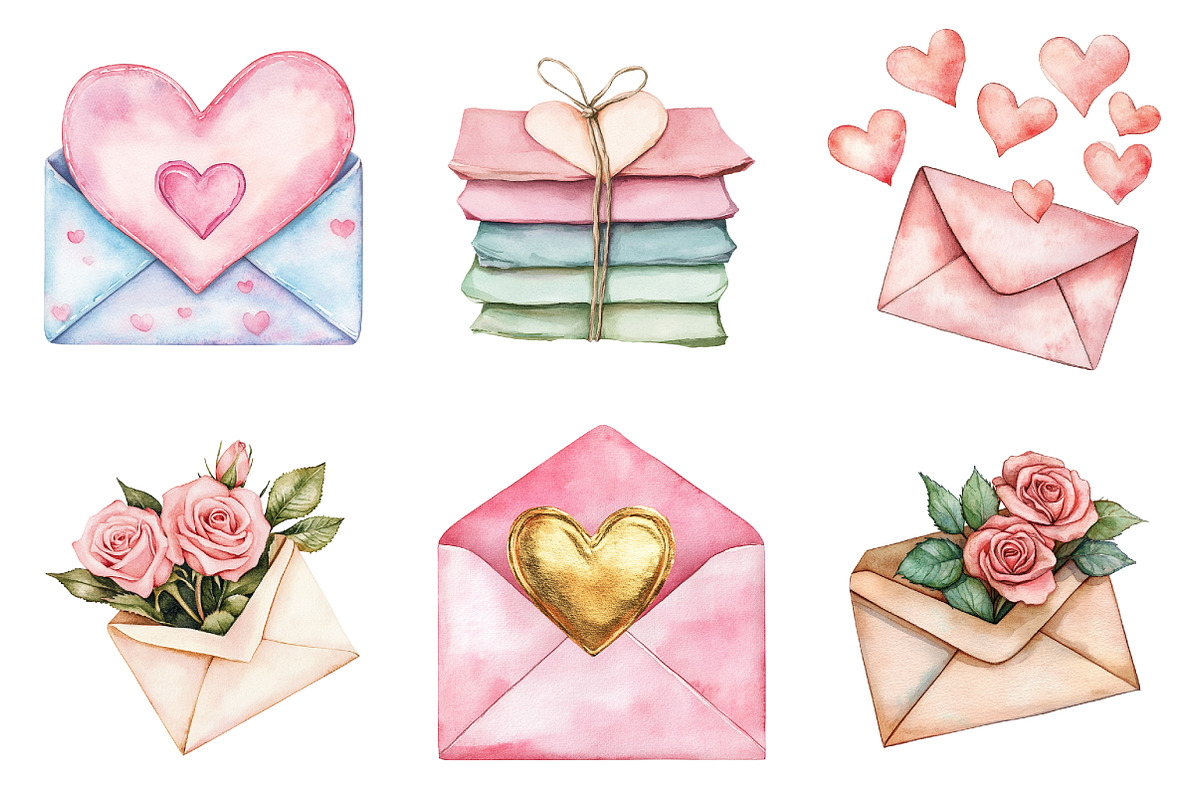 Love Notes Doodles, an Illustration by Design Market (Photo 4 of 5)