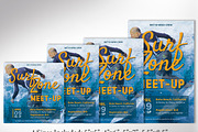 Surf Meet-Up Flyer Template, a Flyer Template by Four C Graphic (Thumbnail 2 of 10)