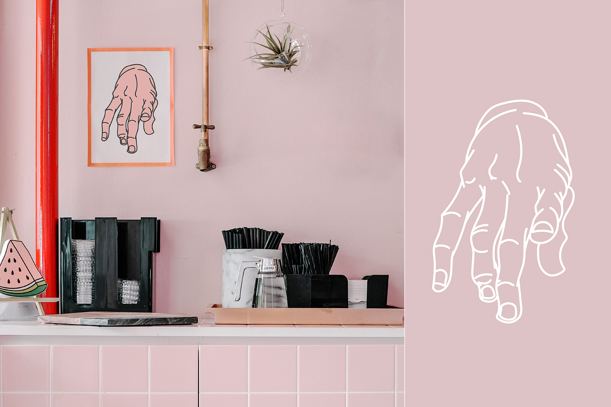 Vector Hand Illustrations Set 2, an Illustration by Inkwell Supply Co (Photo 11 of 27)