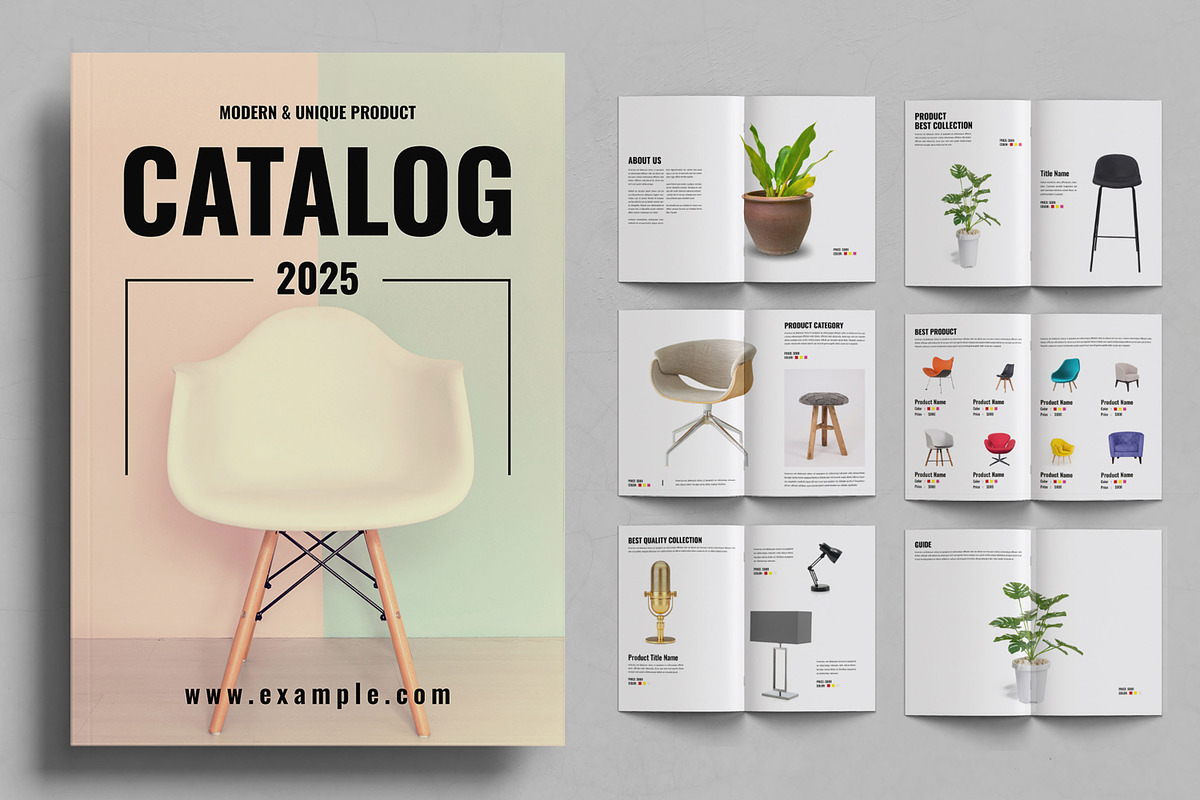 Product Catalogue Template, a Brochure Template by ContestDesign (Photo 1 of 3)