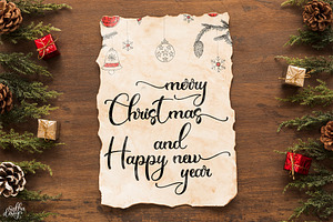 Christmas History - Handwritten Font