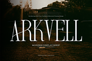 Arkvell | Modern Display Serif, a Serif Font by gracetype_studio (Thumbnail 1 of 12)