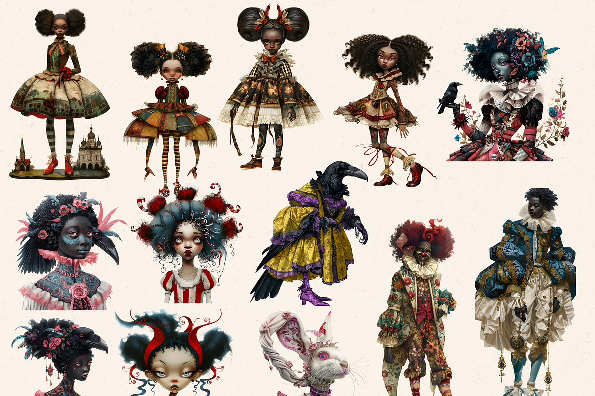 MOST PECULIAR CHARACTERS VOLUME II, a Person Illustration by Daring Digies (Photo 3 of 10)