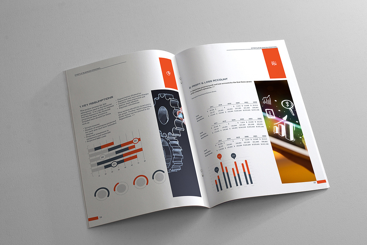 Startup Business Proposal Vol 2, a Brochure Template by Machel Design (Photo 6 of 12)