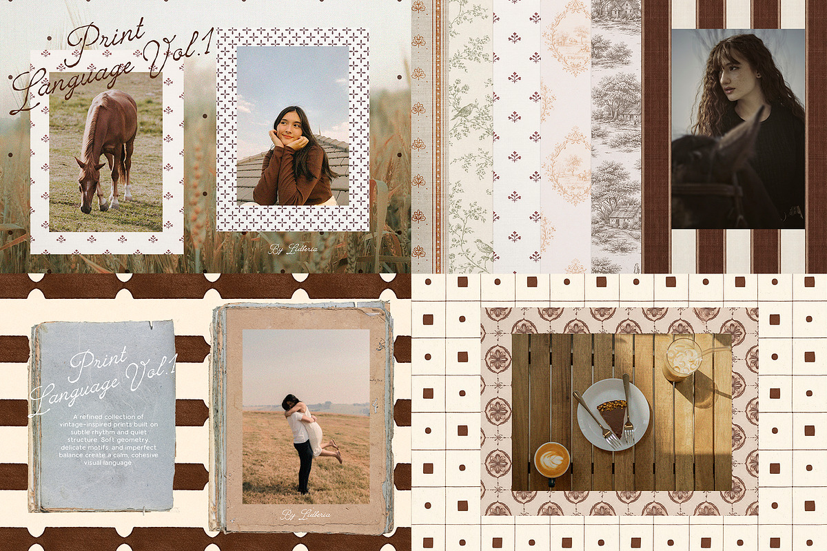 4 in 1: Cottagecore Print Bundle, a Background Graphic by Lidberia (Photo 14 of 17)