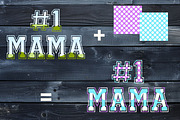 #1 Mama Canva Template Frame, a Design Template by Rivermill Printables (Thumbnail 2 of 2)