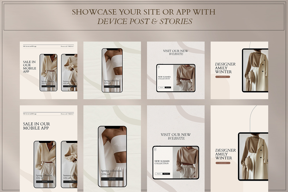 CANVA & PS / Create Your Brand, a Social Media Template by Simple có (Photo 11 of 13)