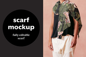 Scarf Side Mockup
