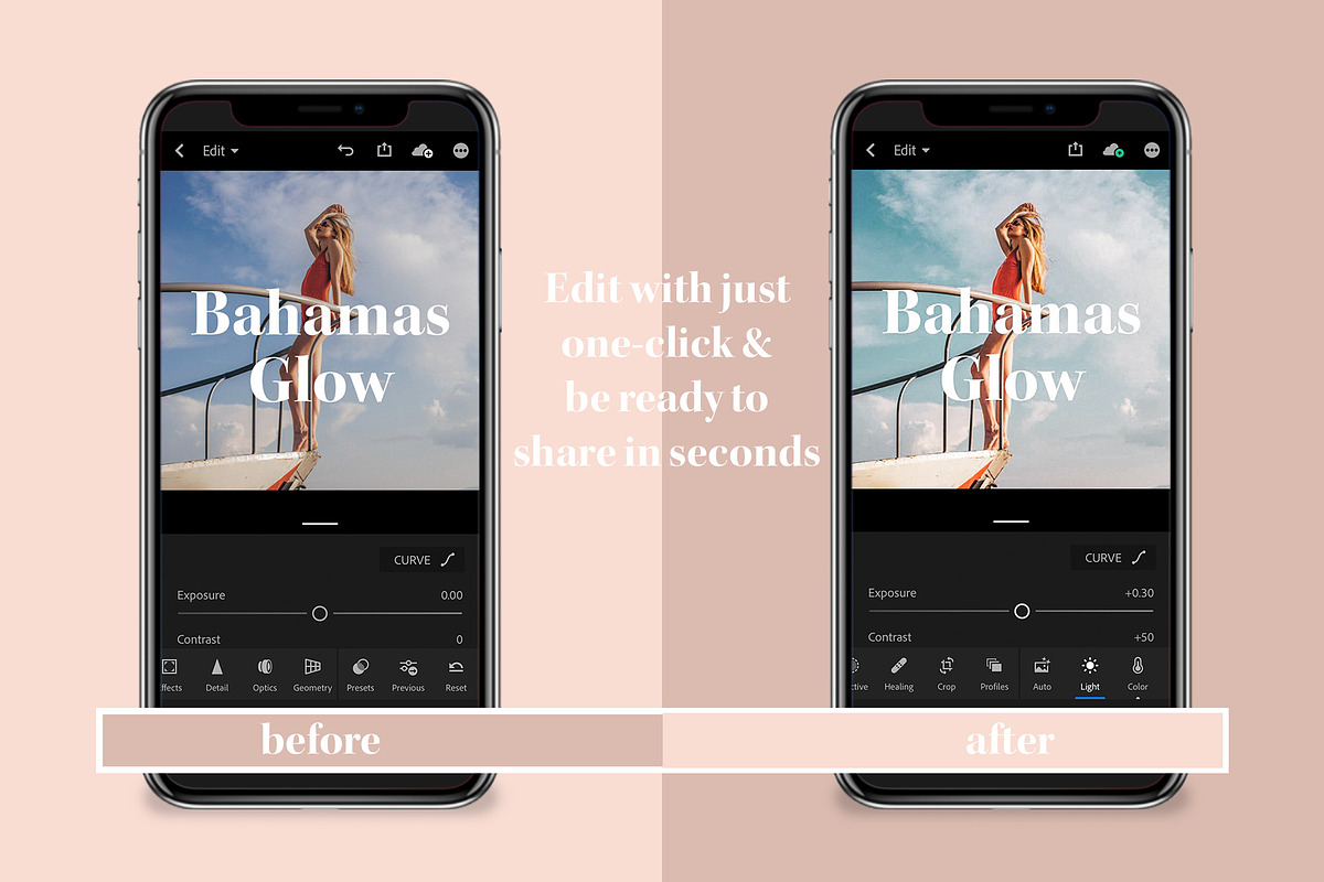 Bahamas Mobile Lightroom Presets preview 3