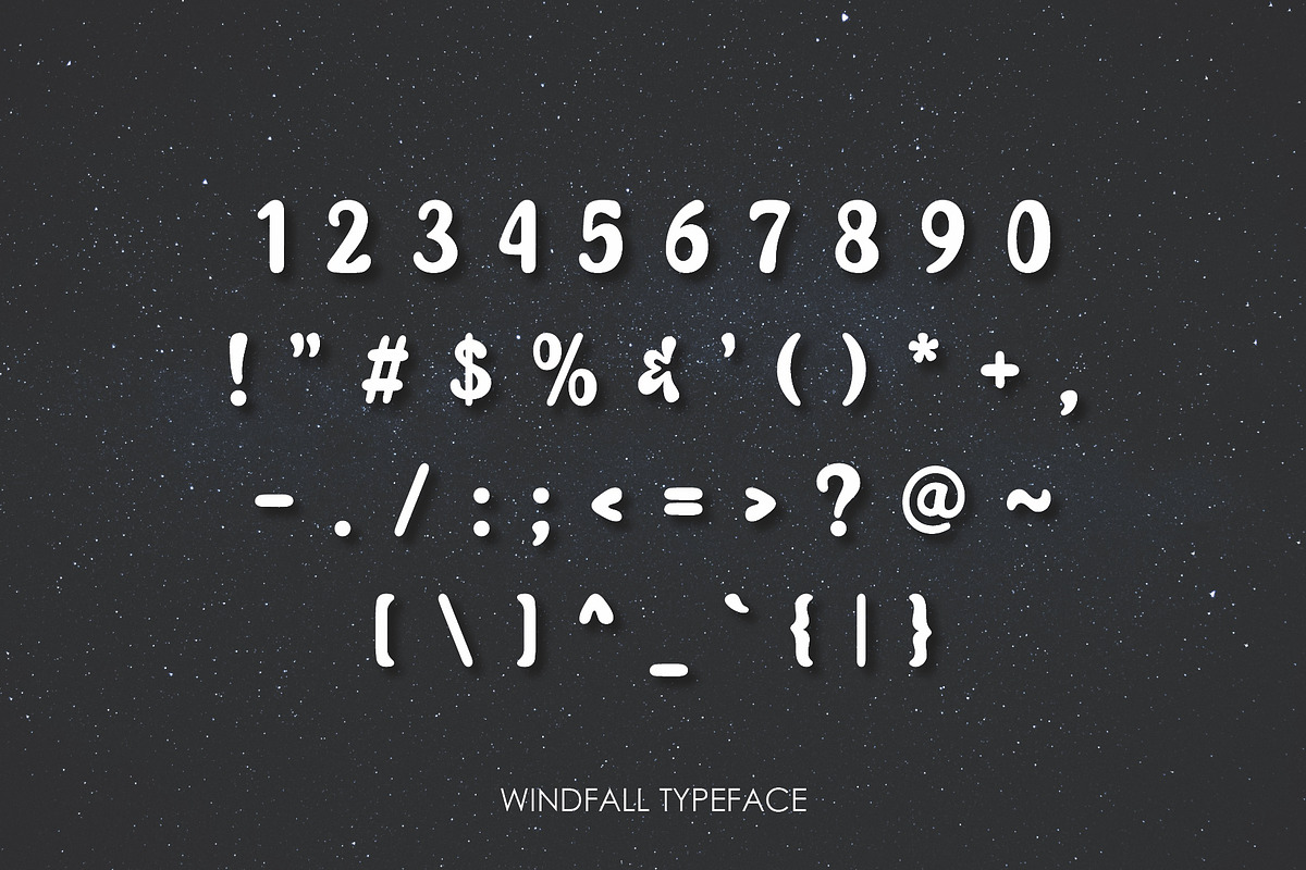 PGR Windfall - Handwritten Font, a Handwritten Font by Pikgura (Photo 3 of 6)