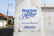 Street Poster Mockup, a Product Mockup by Pitchlook.Studio (Thumbnail 2 of 4)