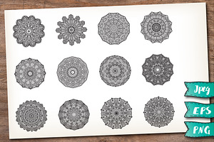 35 Decorative Mandalas