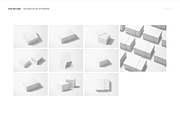 Slide Gift Box Mockup Set, a Packaging Mockup by Creatsy (Thumbnail 2 of 15)