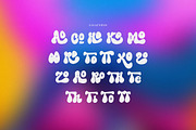 Eighties Party - Bubble Retro Font, a Font by Deeezy (Thumbnail 4 of 6)