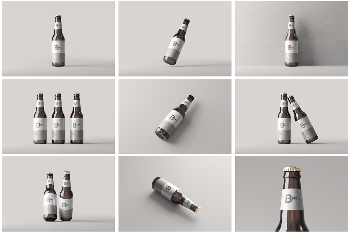 The Ultimate Bottle Mockup Bundle, a Cups & Container Mockup by pmvch (Photo 74 of 85)
