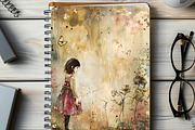SPRING POETIC LANDSCAPE JUNK JOURNAL, a Seasonal Illustration by Daring Digies (Thumbnail 6 of 7)