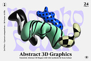 MorphoFunk – Abstract 3D Graphics, an Object Graphic by Neatly Made Studio (Thumbnail 1 of 10)