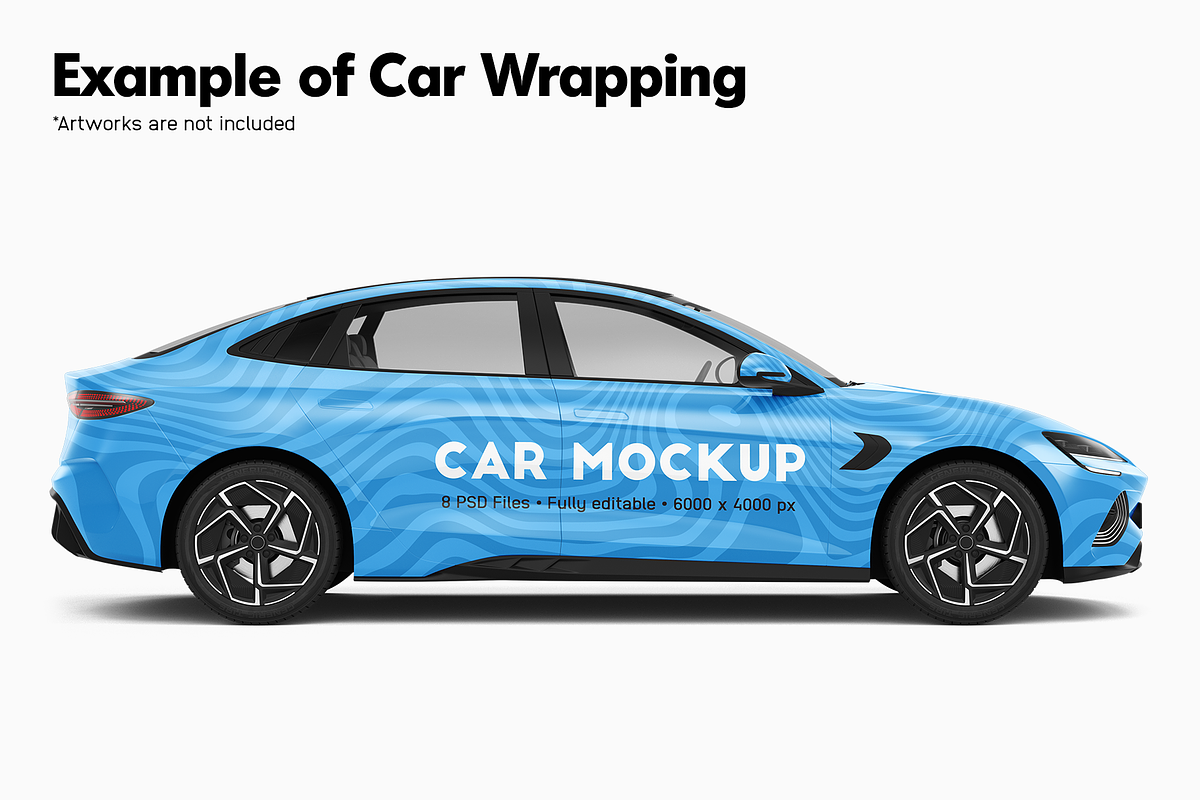 Car Mockup 26, an Advertising Mockup by Mockupix (Photo 5 of 12)