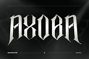 Noxa Gothic - Branding Logo Font, a Blackletter Font by Nirmana Visual (Thumbnail 9 of 10)