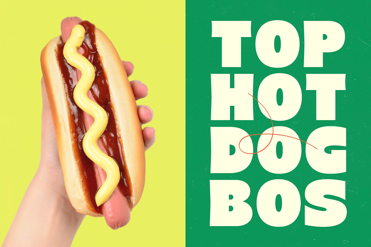Order Snack - Bold Display Font, a Sans Serif Font by timelesstype.co (Photo 5 of 20)