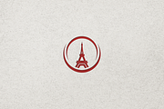 Minimalist Modern Eiffel Tower Logo, a Branding & Logo Template by Luxury Logos (Thumbnail 4 of 4)