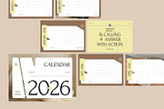 2026 Desk Calendar - FNER, a Stationery Template by fakhroo (Thumbnail 2 of 5)