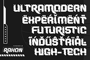 RAXON – Futuristic Font, a Font by productype1 (Thumbnail 5 of 12)