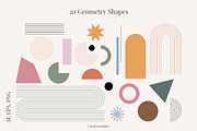 Abstract Mid Century Modern BUNDLE, an Object Graphic by Creativemaker (Thumbnail 9 of 26)