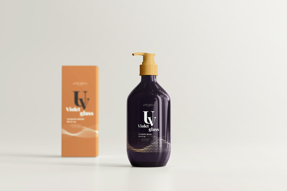220+ Violet Glass Mock-up Bundle, a Cups & Container Mockup by pmvch (Photo 23 of 199)