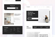 Furniture Landing Page Template, a Landing Page Template by design_hut (Thumbnail 2 of 3)