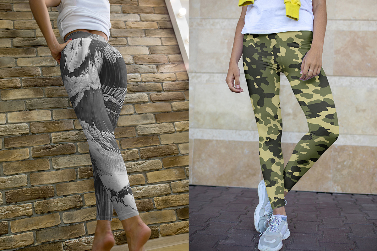100 Leggings Mock-Up #20, a Bottom Mockup by Freeman Studio (Photo 37 of 58)