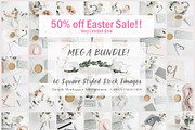 Mega Bundle- 60 Stock Photos Insta, a Graphic by Bloom and Flourish (Thumbnail 1 of 12)