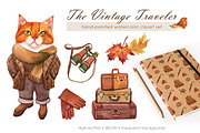 The Vintage Traveler, a Seasonal Illustration by Olha Urdeichuk (Thumbnail 1 of 5)