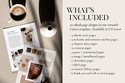 Ebook+Workbook Template Bundle CANVA, a Magazine Template by Studio Loire (Thumbnail 23 of 40)