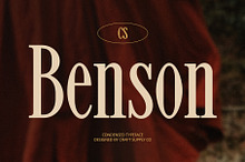 CS Benson – Classic Font