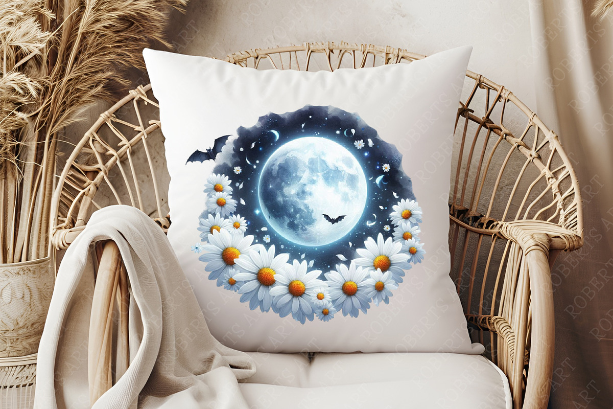 Daisy Flower & Halloween Clipart, an Illustration by RobertsArt (Photo 7 of 7)